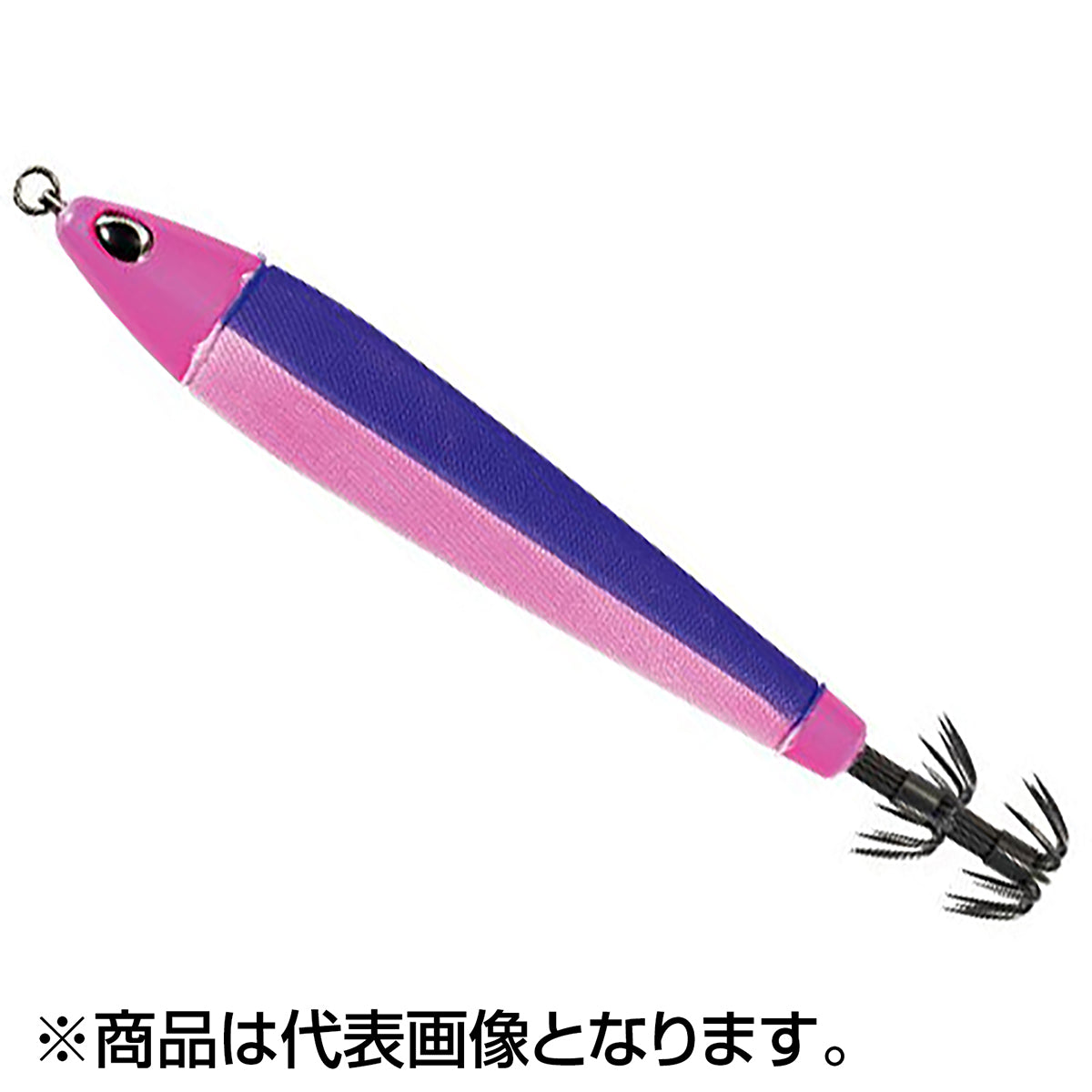 デュオ(DUO) 烏賊枕 メタル 129mm 40号 CCC6108 ストライプUVパープルピンクG