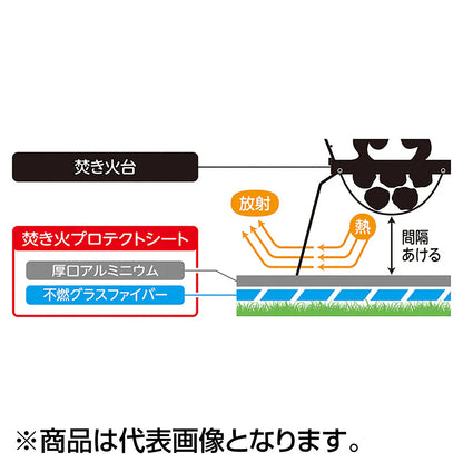 ベルモント(Belmont) 焚き火プロテクトシート BM-259