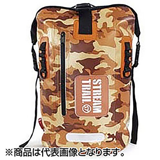 ストリームトレイル(STREAM TRAIL) ドライタンク カモ 25L オレンジ