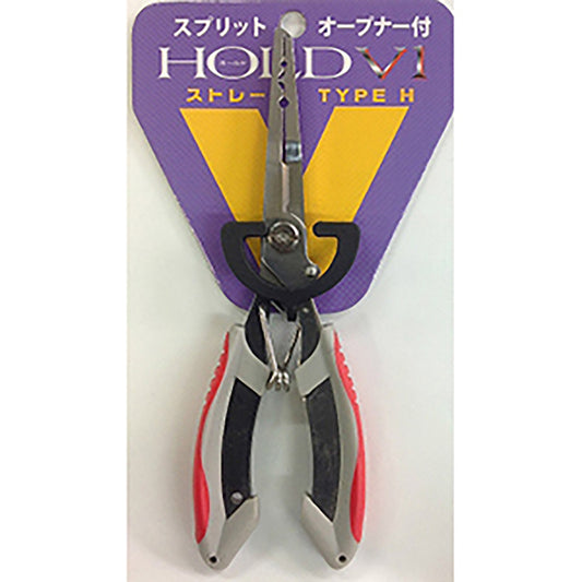 ベイシックジャパン プライヤーストレート PEカッター スプリットリングオープナー付 PF-83036