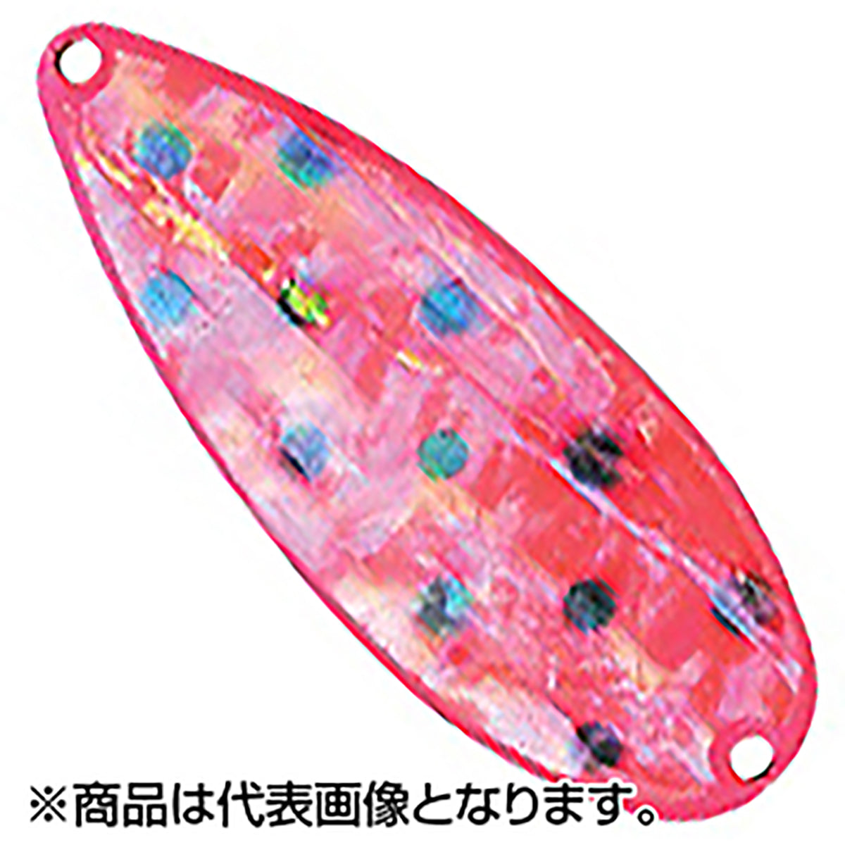 FIELD HUNTER（フィールドハンター) ノース エックス SHELL（天然日本アワビ) 45g 06 S.蛍光ピンク/黒点