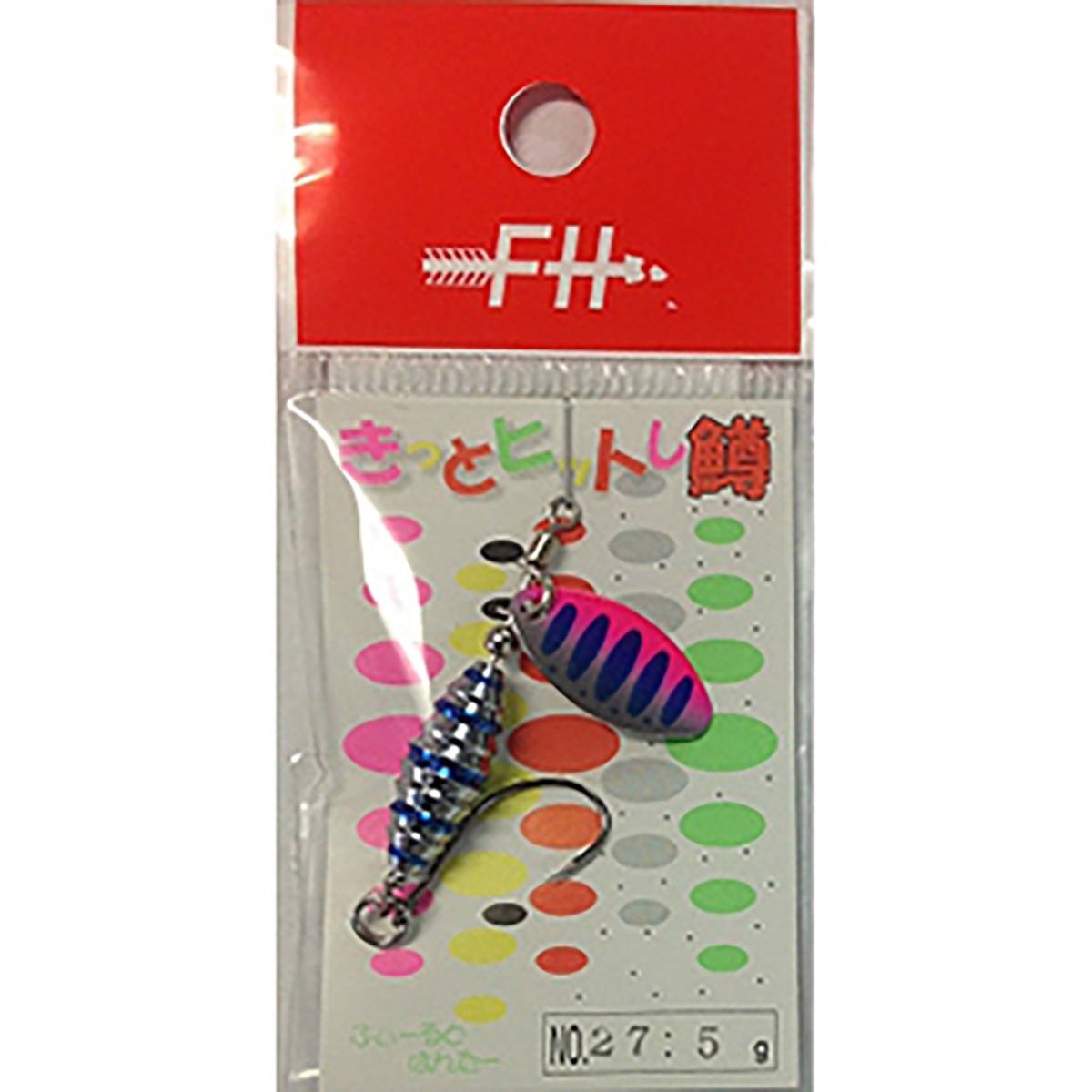 フィールドハンター キットヒット 5g #27 Sブルーゼブラ/ピンクヤマメ
