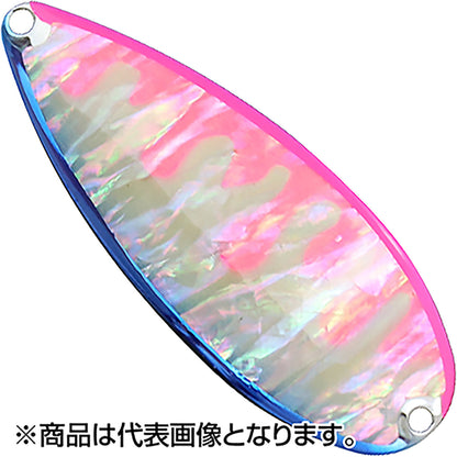 フィールドハンター(FIELD HUNTER) ノース エックス SHELL（天然日本アワビ） 75mm 40g #37 S.ピンク/ブルー