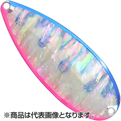 フィールドハンター(FIELD HUNTER) ノース エックス SHELL（天然日本アワビ） 75mm 45g #38 コーチ ブルー/ピンク
