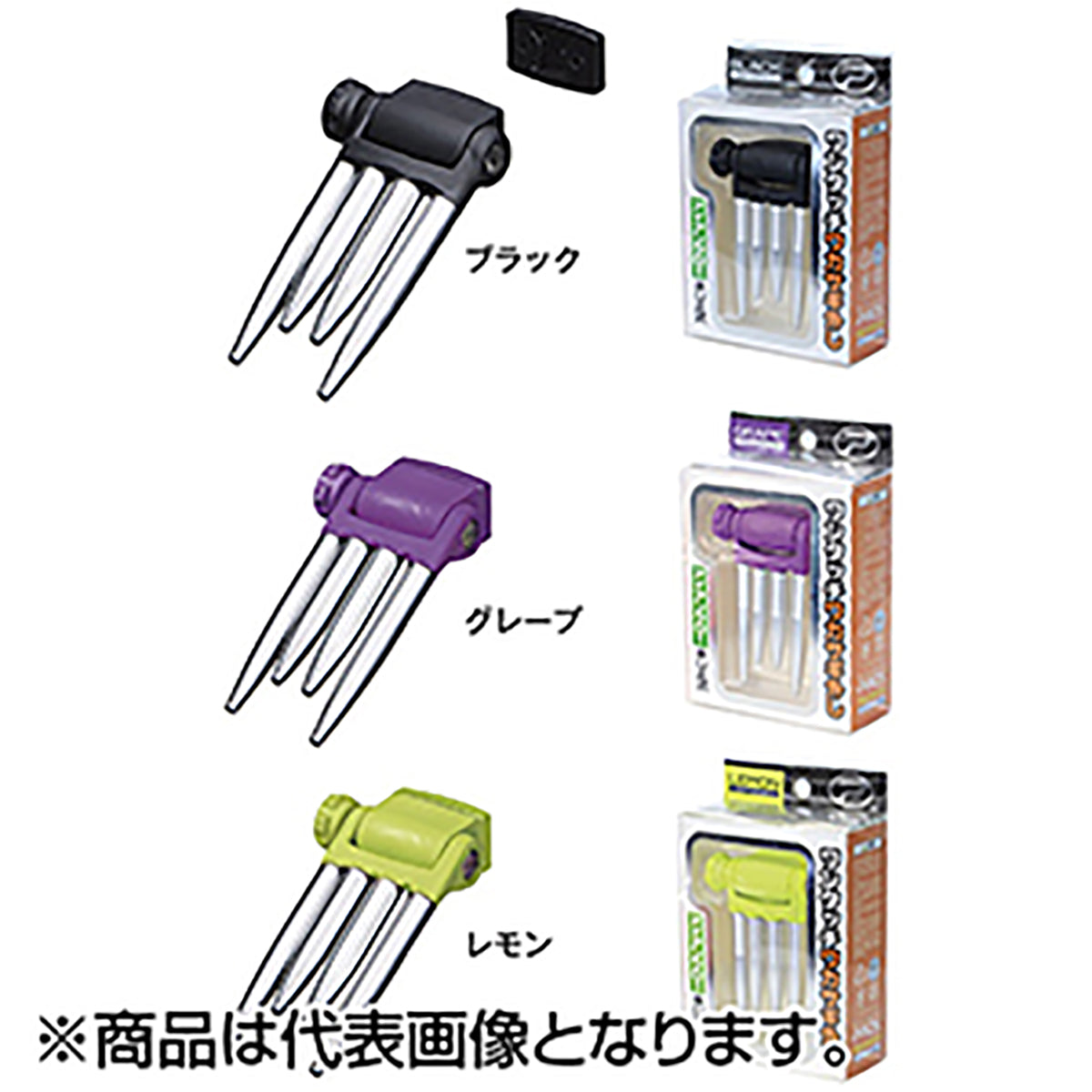 プロックス(PROX) ワンタッチワカサギ外しアイアンクロー(ネジ止式) ブラック PX8302ICNK