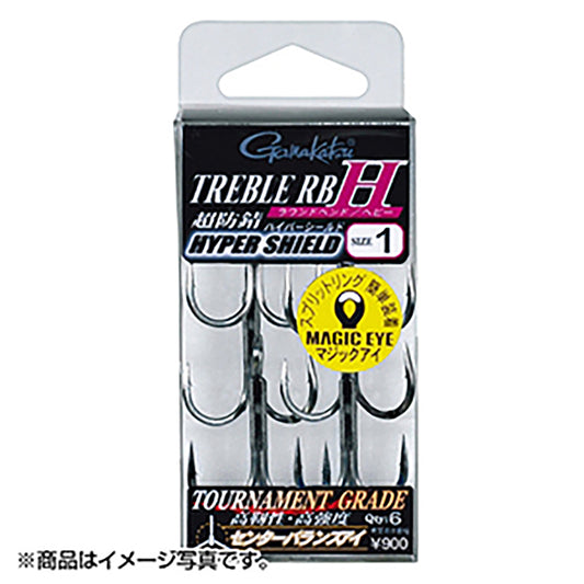 がまかつ(Gamakatsu) トレブル フック RB-H 6号 67-554
