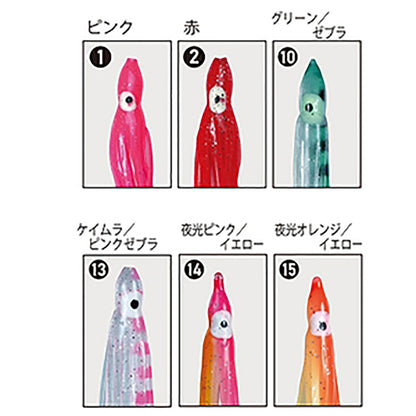 がまかつ(Gamakatsu) G-トレーラー くわせダブル ナノスムースコート 1.5寸 #4 ピンク夜光線 AK-118