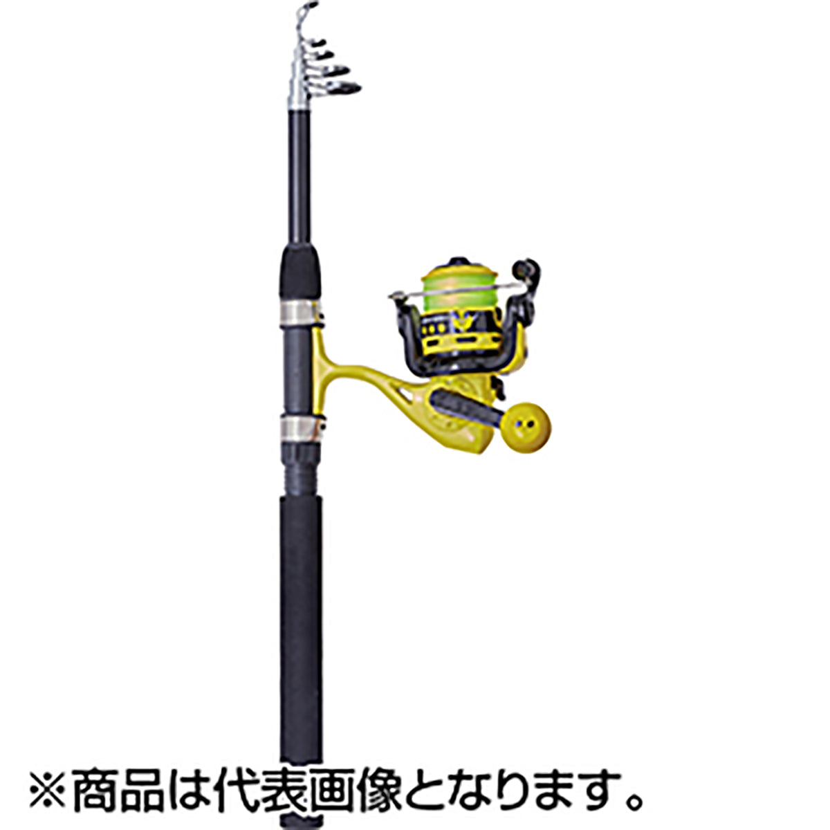 がまかつ(Gamakatsu) うきまろッド＆リールスピニング UK8012 1.6m