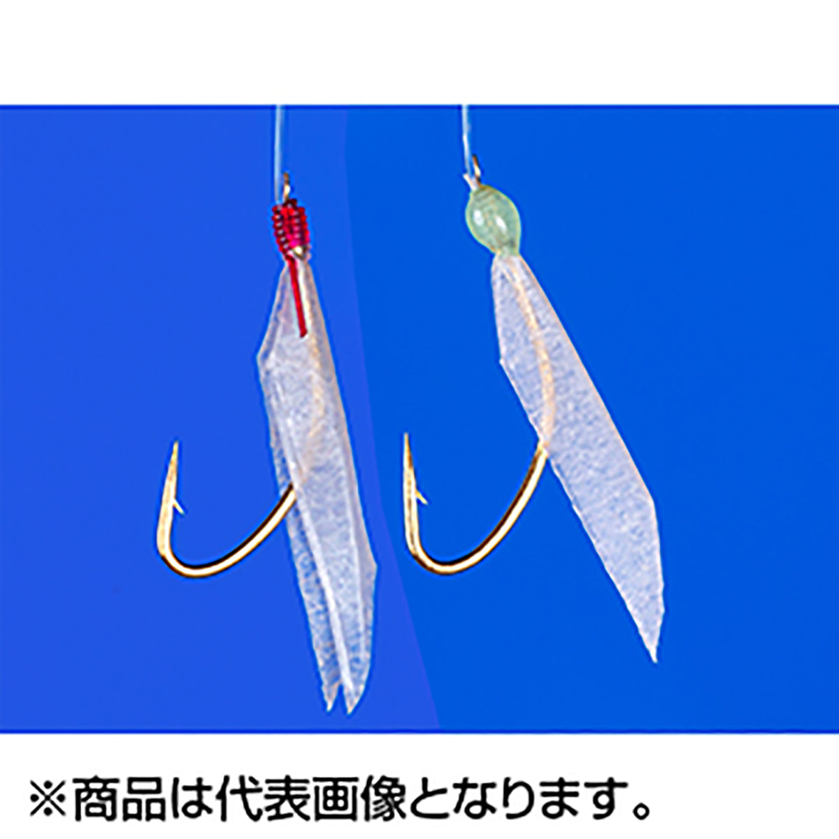がまかつ(Gamakatsu) チカ仕掛 秋田狐 夜光・赤留MIX 3号 42-892