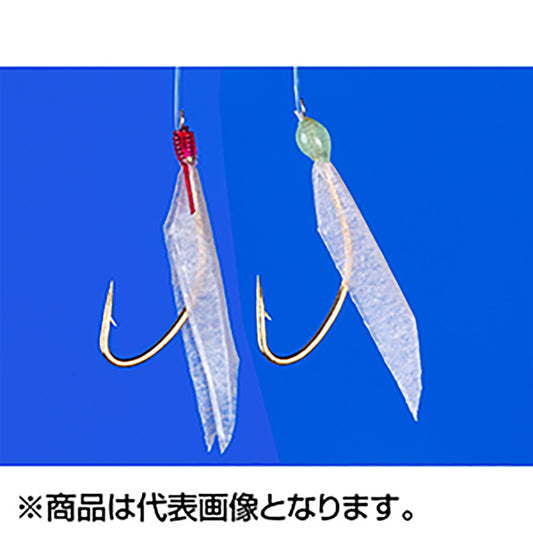 がまかつ(Gamakatsu) チカ仕掛 秋田狐 夜光・赤留MIX 3.5号 42-892