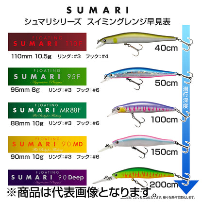 ティムコ(TIEMCO) シュマリ MR88F(フローティング) 10g #221 HGグリーンゴールドOB