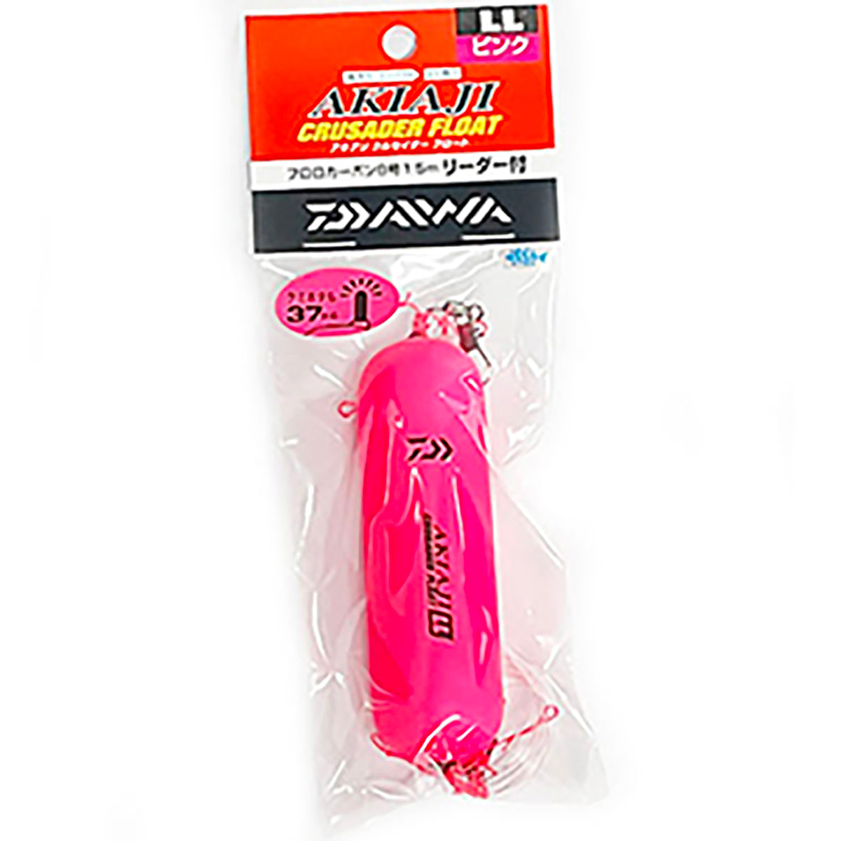 ダイワ(DAIWA) アキアジクルセイダーフロートリーダー付 ピンク LL