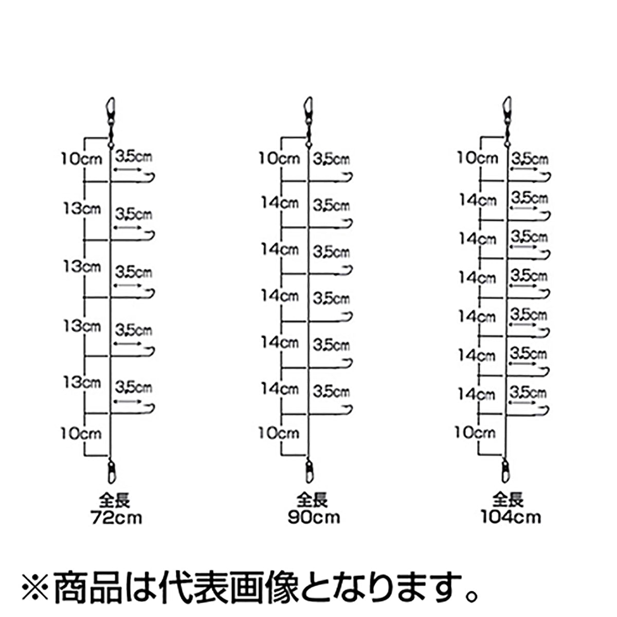 ダイワ(DAIWA) クリスティア 快適ワカサギ仕掛けSS 鉄板 フロロ マルチ 6本 1.0号