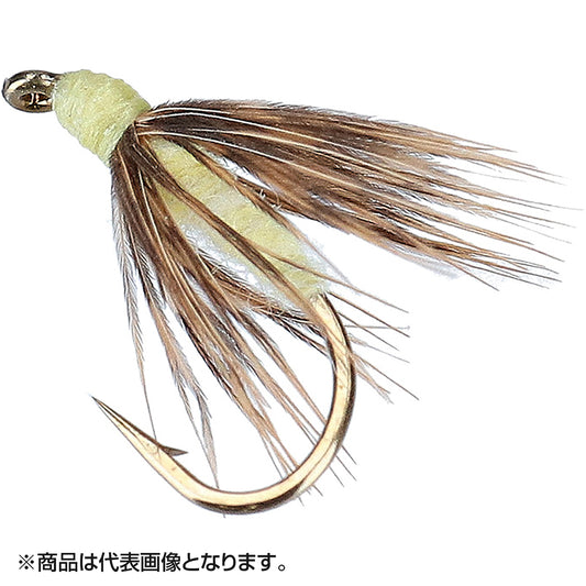 ダイワ(DAIWA) 19 テンカラ毛針セット スタンダードキジ クリーム/ブラック