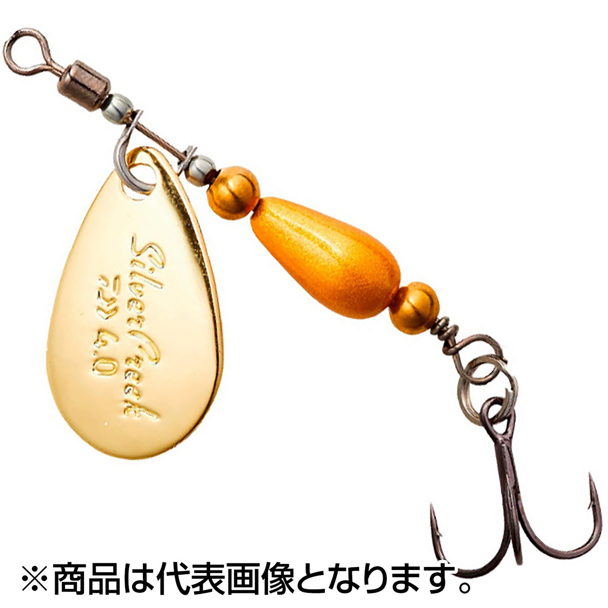 ダイワ(DAIWA) SilverCreek スピナー 4.0g 金