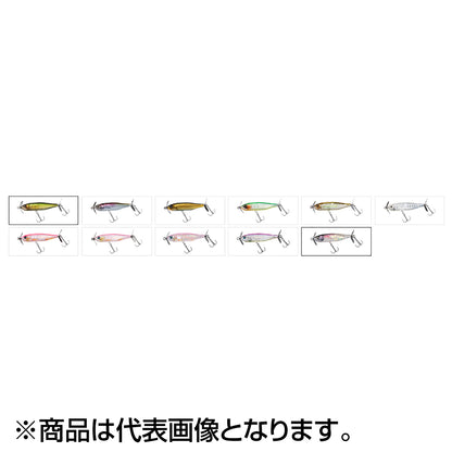 ダイワ(DAIWA) スティーズプロップ 85F 85mm 12.7g ナチュラルゴーストシャッド
