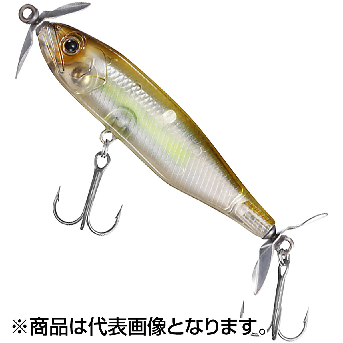 ダイワ(DAIWA) スティーズプロップ 85F 85mm 12.7g ナチュラルゴーストシャッド