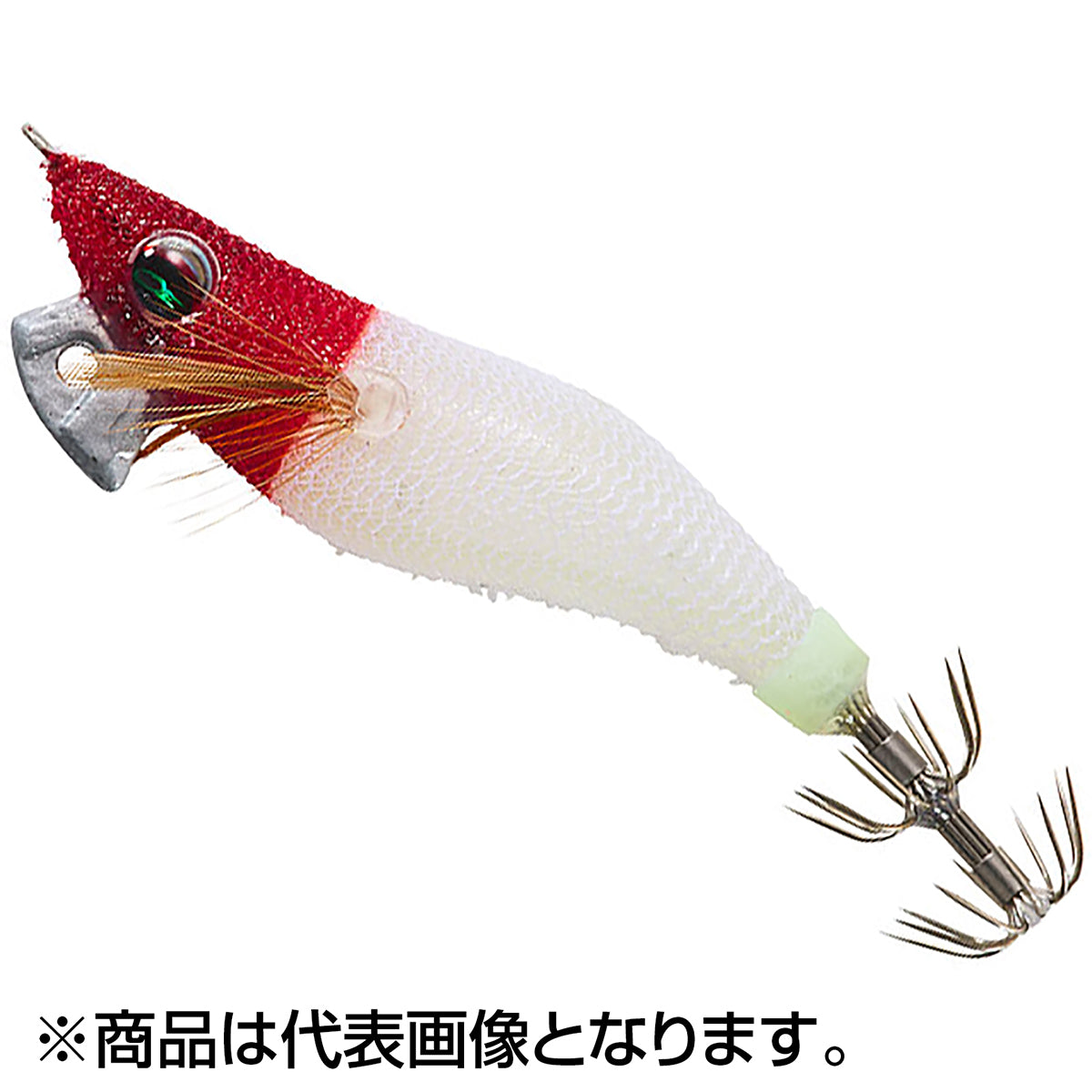 ダイワ(DAIWA) エメラルダスイカメタルドロッパー タイプE(エギタイプ) RV 1.8号 夜光-赤白
