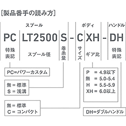 ダイワ(DAIWA) 22 イグジスト LT2500S-DH