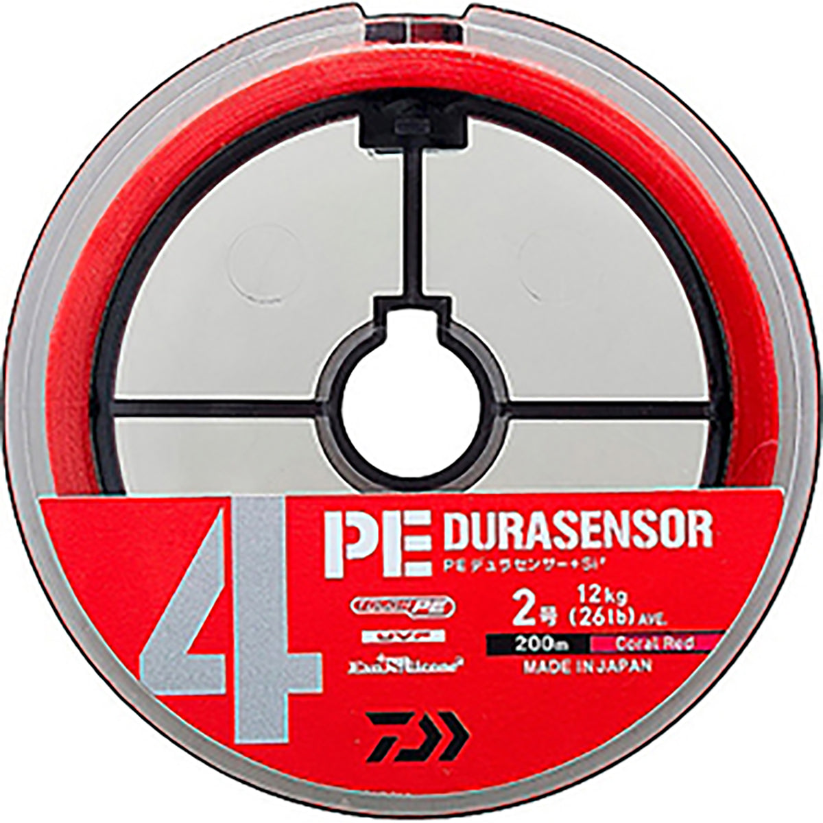 ダイワ(DAIWA) UVF PEデュラセンサー×8＋Si2 2号-300 5Cマルチカラー [PEライン]