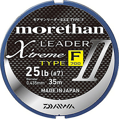 ダイワ(DAIWA) モアザンリーダーEX II TYPE-F（フロロ) 12lb [フロロカーボンライン]