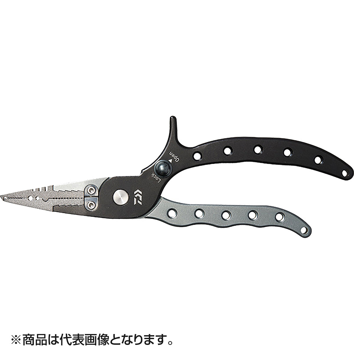 ダイワ(DAIWA) 22 アルミプライヤーα200Hロック LG ブラック