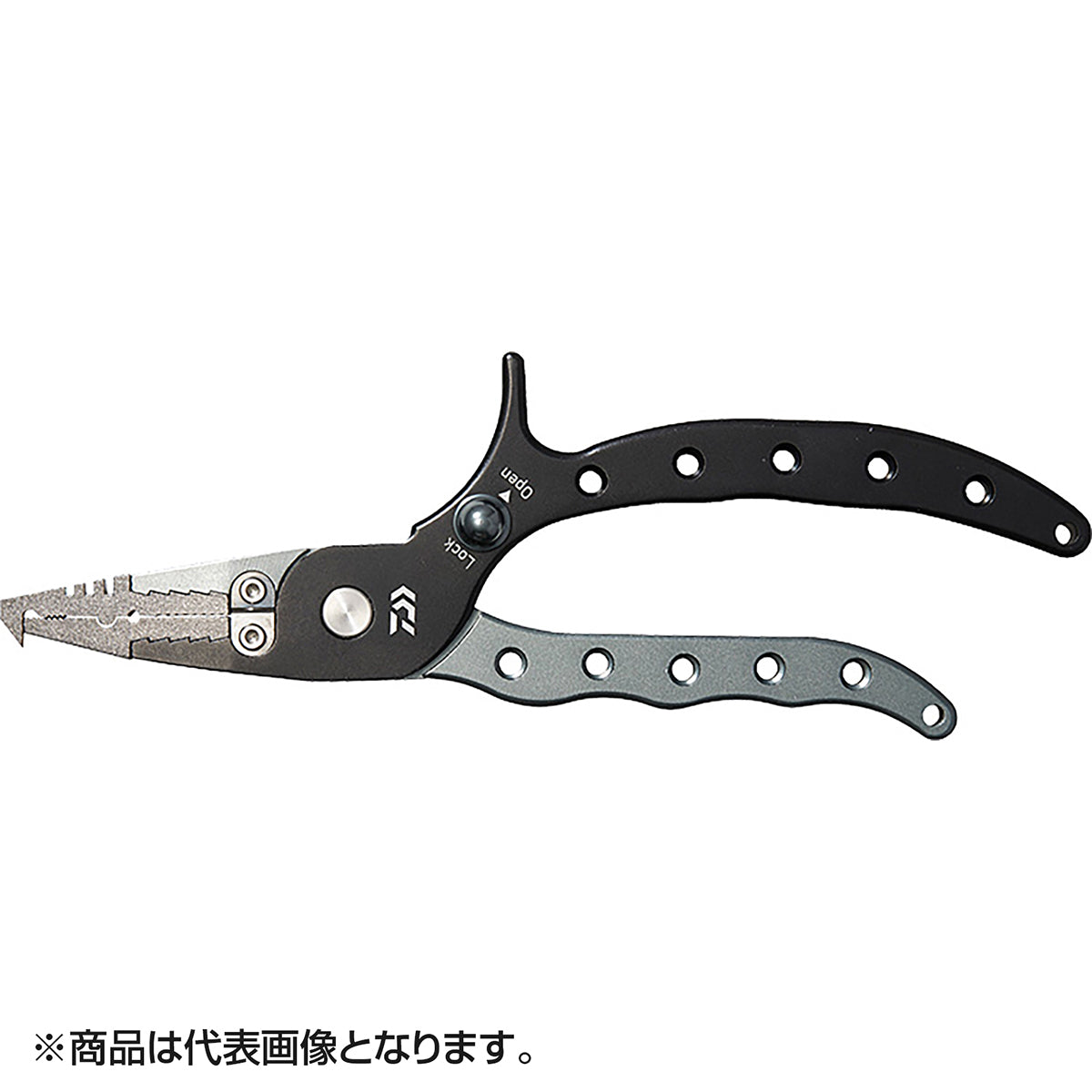 ダイワ(DAIWA) 22 アルミプライヤーα200Hロック BG ブラック