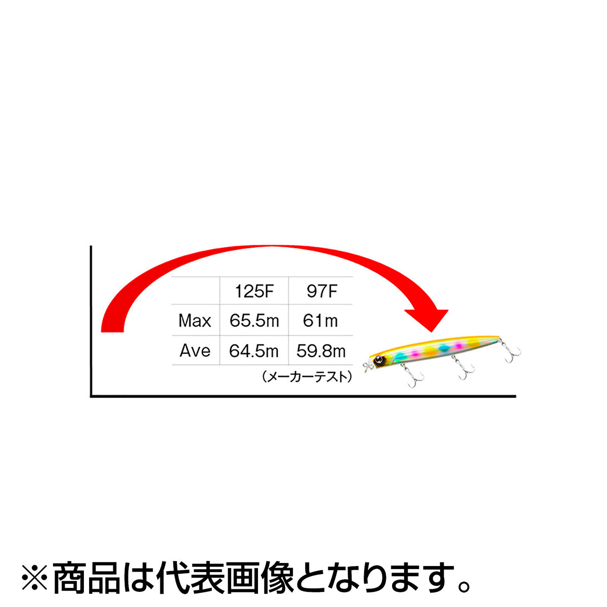 ダイワ(DAIWA) モアザン クロスカウンター 97F 97mm 11.2g マットライムパールブラックベリー
