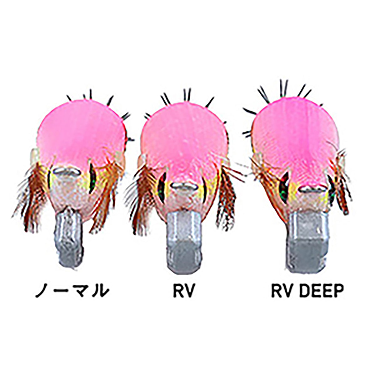 ダイワ(DAIWA) 22 エメラルダスライト 2 RV DEEP1.5号 夜光-オールピンク