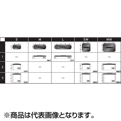 ダイワ(DAIWA) システムツールバッグ S-3（A) ホワイト