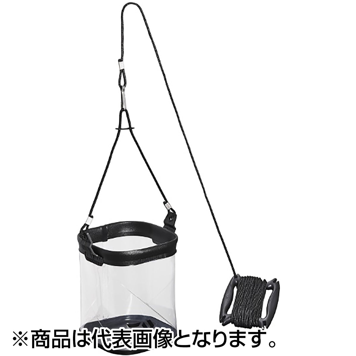 ダイワ(DAIWA) 水くみバッカン Ｓ17（K) クリアブラック