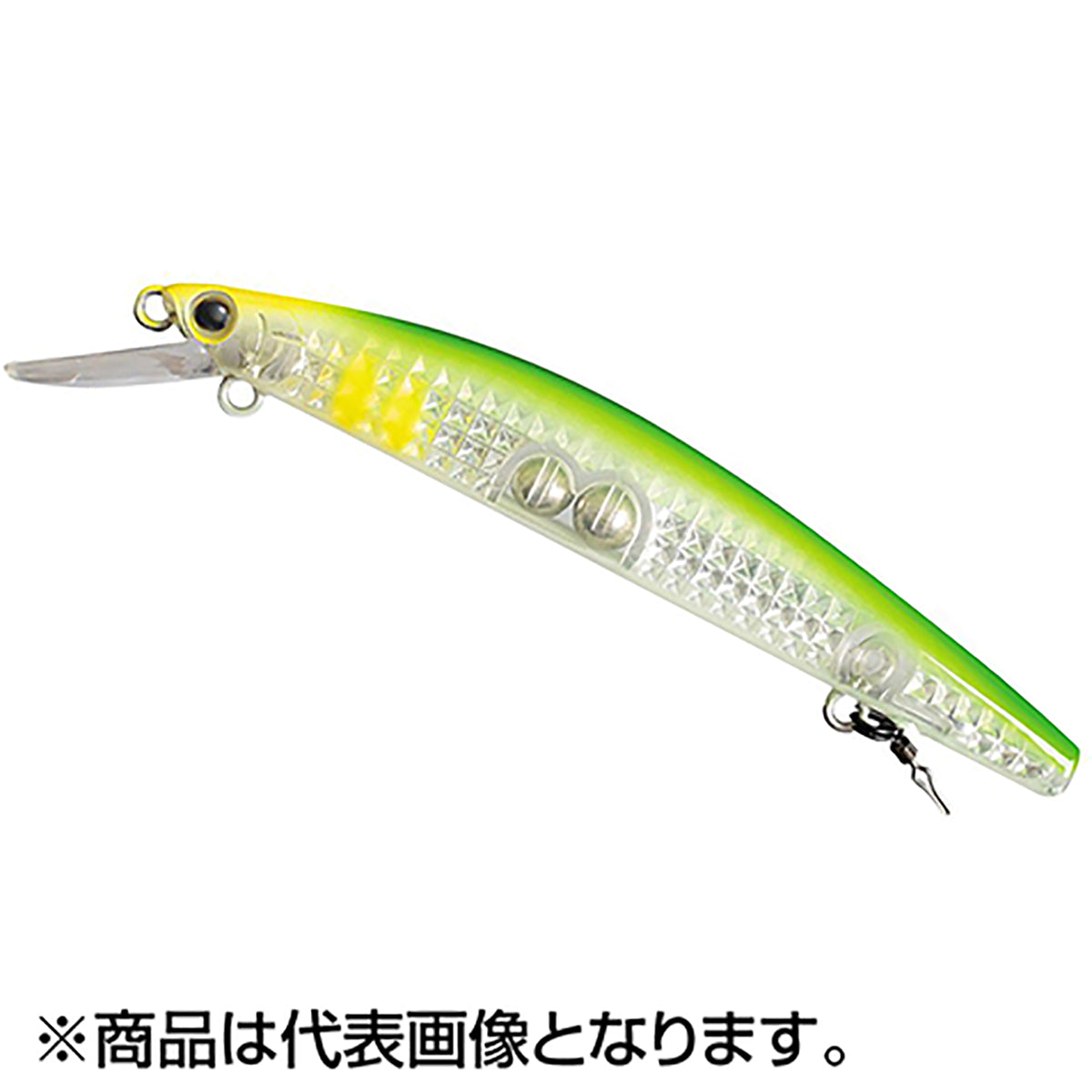 ダイワ(DAIWA) アユイングミノー レーザーインパクト 94SP-LI 94mm 8.1g LIライムグローアユ