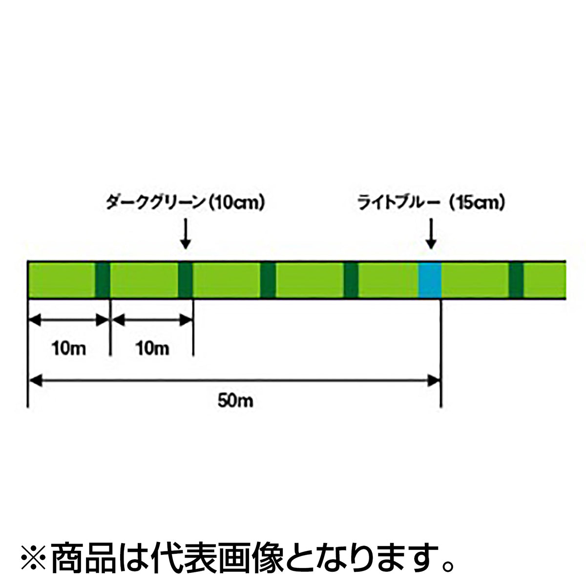 ダイワ(DAIWA) UVF PEデュラセンサーX8EX+Si3 1号 18lb 150m ライムグリーンマーキング [PEライン]