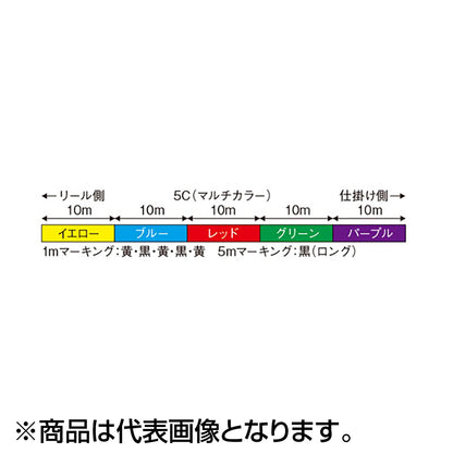 ダイワ(DAIWA) UVF PEデュラセンサーX8EX+Si3 5C 3-300 [PEライン]