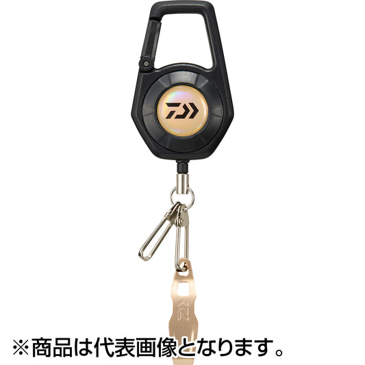ダイワ(DAIWA) ラインカッター 2 カラビナリール付き 40 ゴールド