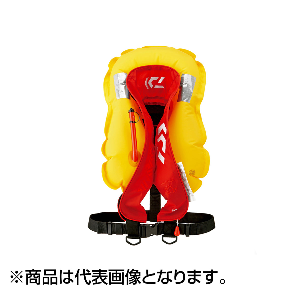 ダイワ(DAIWA) インフレータブルライフジャケット（肩掛けタイプ手動・自動膨脹式) グレー フリー DF-2608