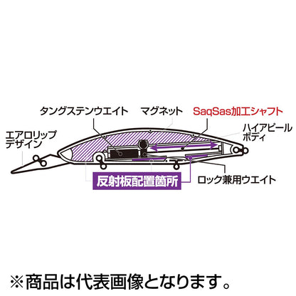 ダイワ(DAIWA) ショアラインシャイナーZ セットアッパー フルバック レーザーインパクト 125SDR-LI LIチャートバック