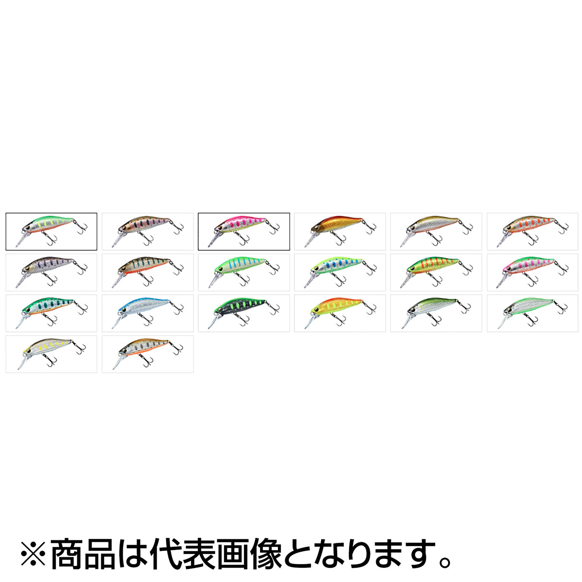 ダイワ(DAIWA) シルバークリークミノー ダイビングカスタム 50FS YHパーマーク