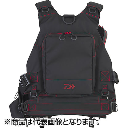 ダイワ(DAIWA) フロートゲームベスト フリー ブラックレッド DF-6224