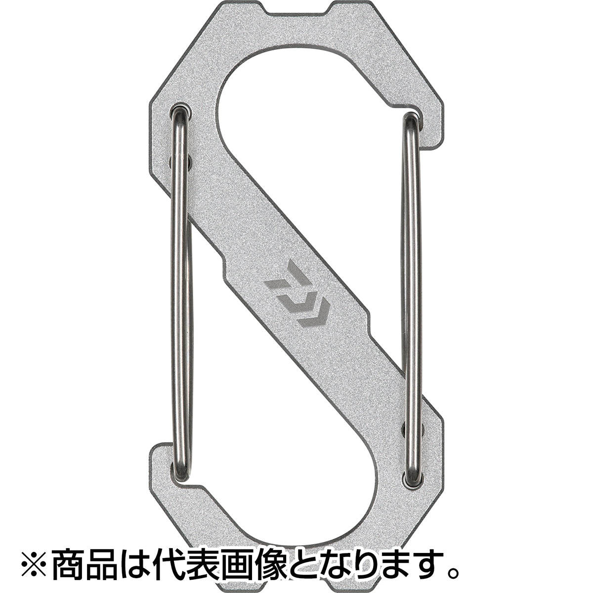 ダイワ(DAIWA) フィッシングカラビナ 60 タイプS シルバー