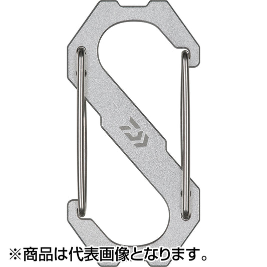 ダイワ(DAIWA) フィッシングカラビナ 60 タイプS シルバー
