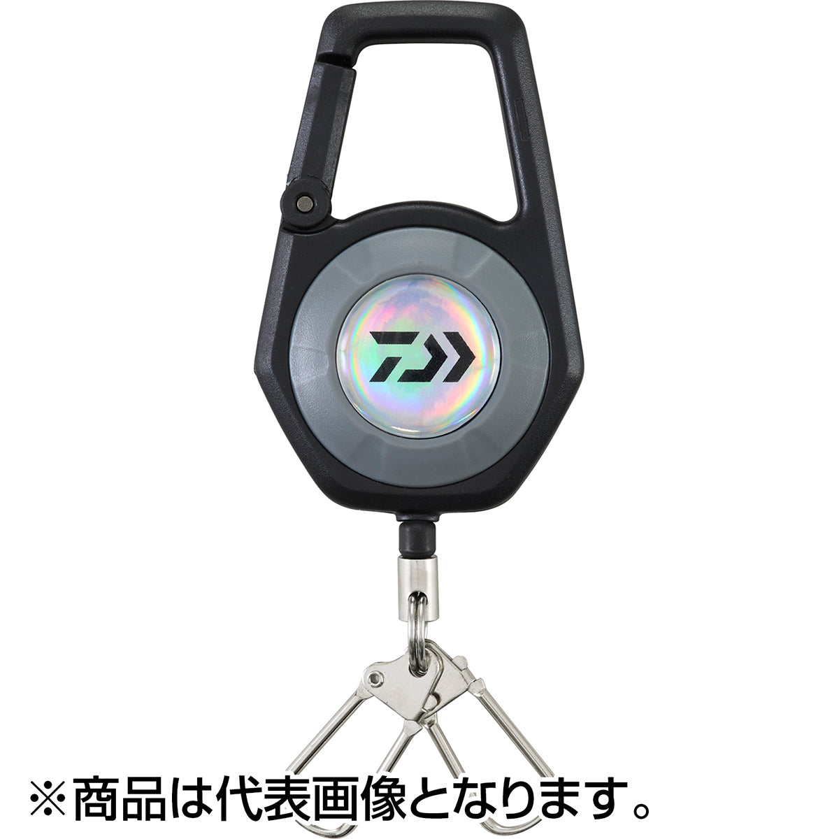 ダイワ(DAIWA) カラビナリール900 TYPE B ブラック／グレー