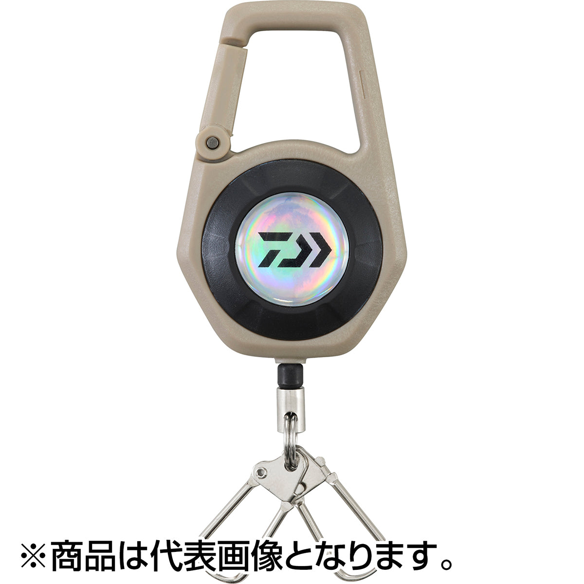 ダイワ(DAIWA) カラビナリール900 TYPE B ベージュ／ブラック