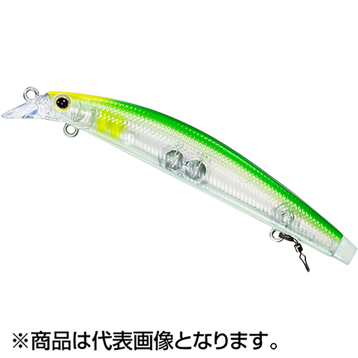 ダイワ(DAIWA) アユイング ミノー SS 95SS 10.0g クリアライムグローアユ