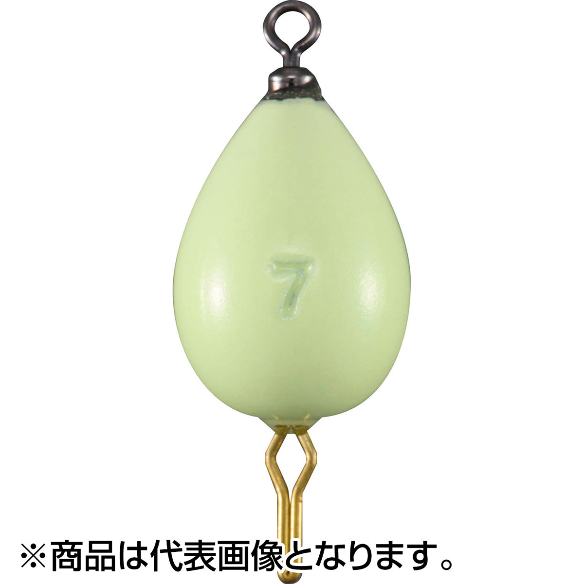ダイワ(DAIWA) クリスティアワカサギシンカー2 DR-R 7g 夜光