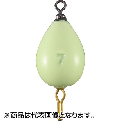 ダイワ(DAIWA) クリスティアワカサギシンカー2 DR-R 7g 夜光