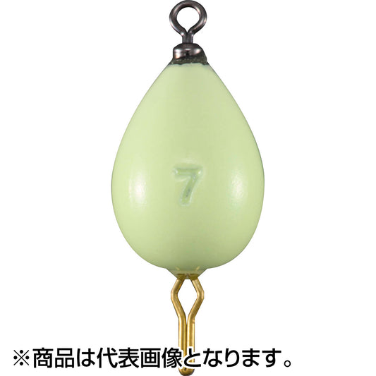 ダイワ(DAIWA) クリスティアワカサギシンカー2 DR-R 7g 夜光