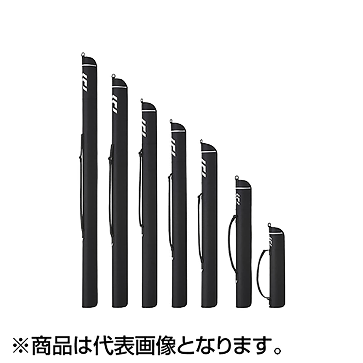 ダイワ(DAIWA) SLロッドケース 155S(C) ブラックシルバー