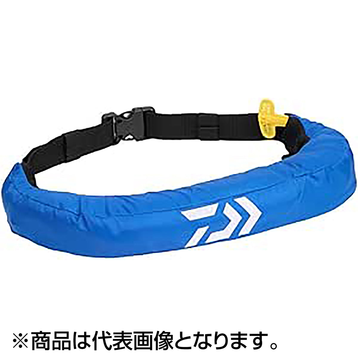 ダイワ(DAIWA) DF-2724 インフレータブルライフジャケット （ウエストタイプ自動・手動膨脹式） ブルー　フリー