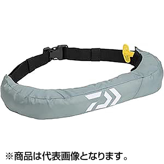 ダイワ(DAIWA) DF-2724 インフレータブルライフジャケット （ウエストタイプ自動・手動膨脹式）グレー　フリー